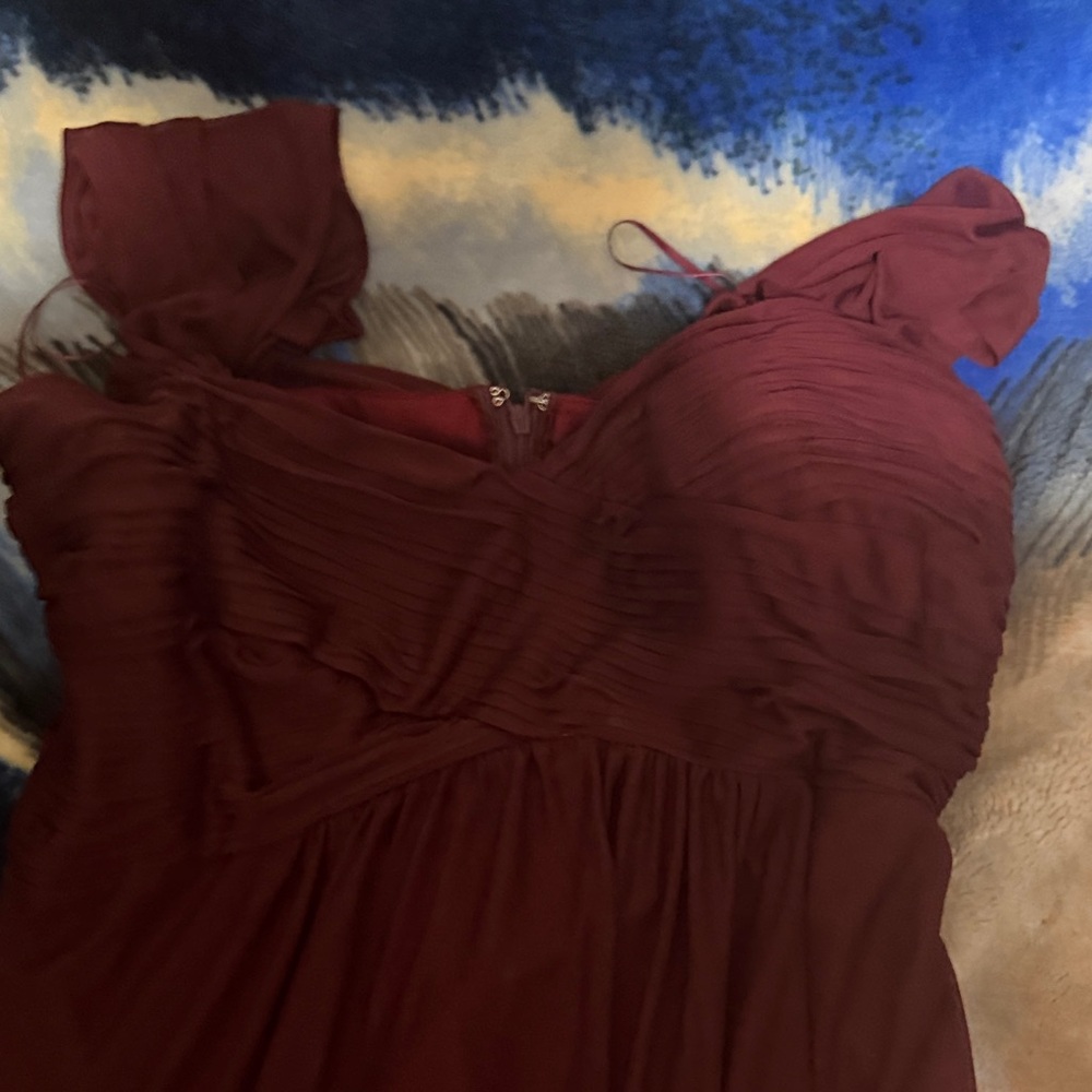 Birdy Grey Deep Red Gown